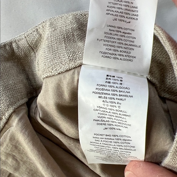 Michael Kors Linen Shorts - Picture 4 of 4